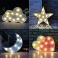 thumbnail image 2 of Charmed Star 3D LED Night Lights Warm White Lights 11.5", 2 of 2