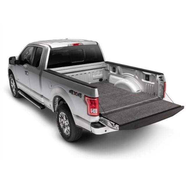BedRug Bed Mat XLTBMT19CCS XLT; Direct-Fit; Without Raised Edges; Dark Gray; Carpet-Like Polypropylene; Tailgate Mat Included With Tailgate Gap Guard Hinge