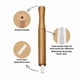 thumbnail image 5 of Aromatherapy Inhaler For Essential Oil, Quit Smoking Inhaler Stick, Wooden Personal Diffuser For Essential Oils, 5 of 5