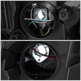 thumbnail image 4 of NUVISION for Mercedes Sprinter W907 Pair of Black Amber Halogen Headlight Lamps, 4 of 8