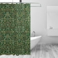 thumbnail image 2 of Victorian William Morris Original Design Vintage Shower Curtain Furniture Bathroom Fabric Decorations Washable Shower Curtain with Hooks, 2 of 8