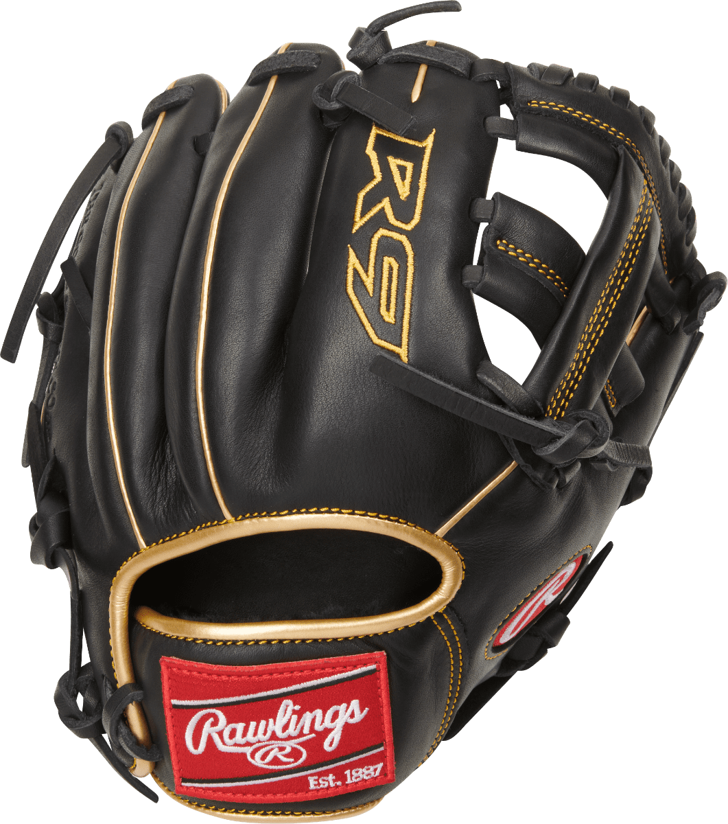Rawlings R9 Baseball Glove for Kids, 11.75-inch, Right Hand