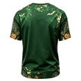 thumbnail image 3 of YNGKMEA Mens Short Sleeve Shirts Halloween Crewneck Graphic Costumes Vintage Skull Pumpkin Letter Print Shirt, 3 of 4