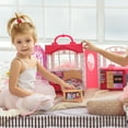 thumbnail image 3 of 1Pcs Small Picket Fence For Garden Coffee Color for Children 3.9In, 3 of 8