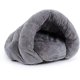 thumbnail image 3 of Conjunto de una sola pieza, casa para gatos gris, saco de dormir para mascotas, saco de dormir para gatos grande, perrera pequeña, guarida triangular para gatos, 3 of 5