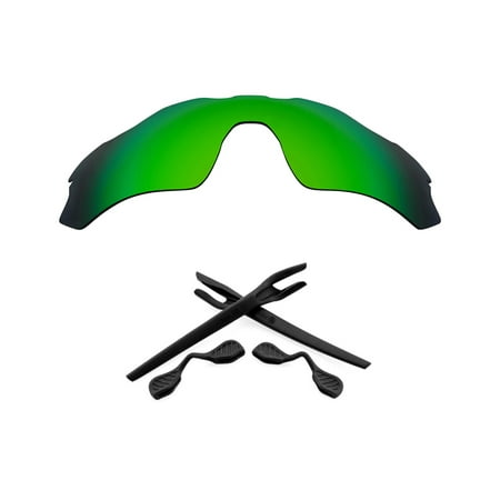 Oakley Light - Lenses Kit Compatible with OAKLEY Radar EV Path Polarized Green & Black