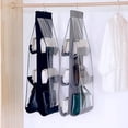 thumbnail image 1 of Bolsa de almacenamiento para colgar, bolsa de almacenamiento para guardarropa, no tejida, multicapa, a prueba de polvo, transparente, de doble cara, para el hogar, 1 of 2