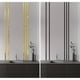 thumbnail image 3 of 20 Piezas de Adhesivos para Espejo de Pared - Dorado 5 * 50 cm, Espejo Decorativo 3D Moderno para Sala de Estar y Dormitorio JM, 3 of 5
