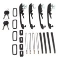 thumbnail image 2 of Kit De Reemplazo De Manija De Puerta Exterior, Elegante Y Duradero, De aleación De Aluminio ABS, Manijas Delanteras Y Traseras Izquierda Y Derecha Con Llaves, Compatible Con MK1, 2 of 7