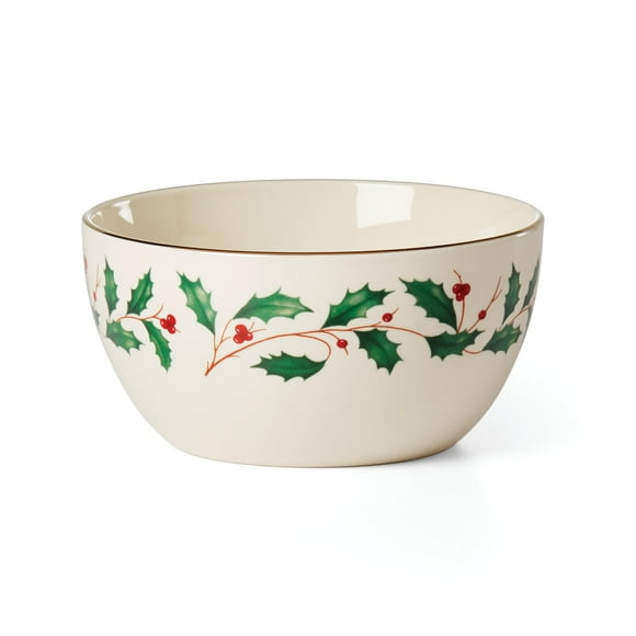 Cuenco pequeño de porcelana Dishware Lenox Holiday, 414 ml, 6 cm