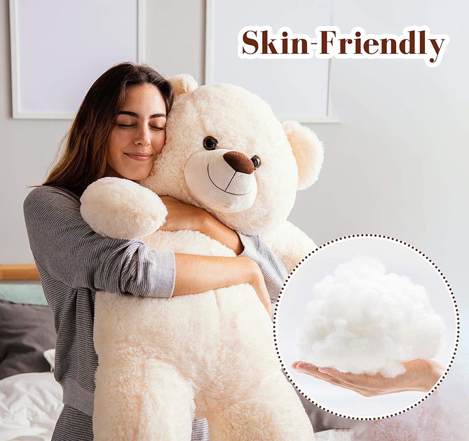 Hollow Fibre Polyester Filling Soft Stuffing Toy Teddy Bear Cushion Pillow Bed 