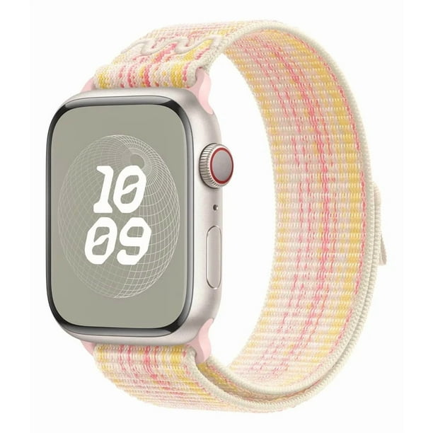 Correa Deportiva para Apple Watch, Nylon Premium Texturizado, Resistente al Agua, Unisex, Compatible con Todas las Series