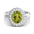 thumbnail image 1 of Bague Solitaire pour Femmes en Argent Sterling 925 Forme Ronde 6mm, 1 of 3