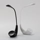 thumbnail image 1 of Lámpara de escritorio LED con puerto de carga USB - Lámpara de lectura recargable ajustable en forma de cuello de gallina para oficina en casa, 3 niveles de brillo, luz ocular 4000K, negra o blanca, 1 of 6