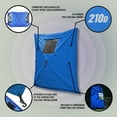 thumbnail image 4 of Clam Quick-Set Screen Tent Wind & Sun Panel, Accessory Only, Blue (3 Pack), 4 of 5