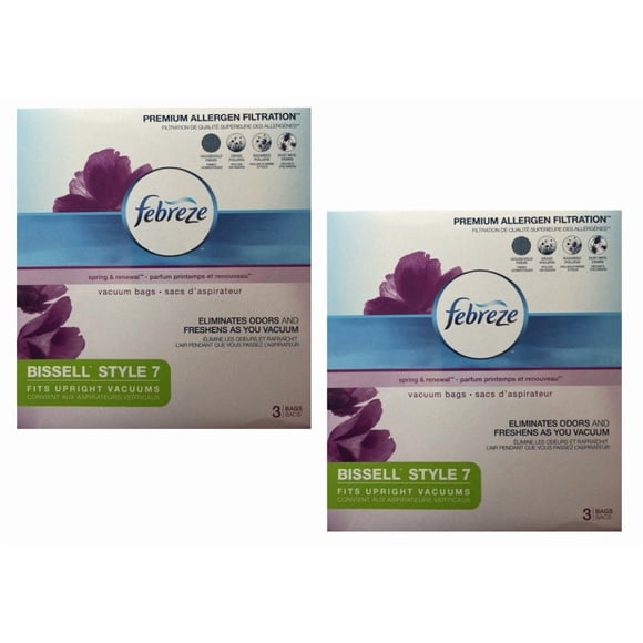 Bolsas para aspiradora Febreze, paquete de 2 (6 bolsas)