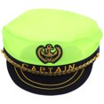 thumbnail image 1 of Sombrero de capitán, accesorio para adultos, sombrero de marinero, sombrero para disfraz de cosplay, sombrero para actuación escénica, 1 of 8