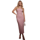 thumbnail image 1 of Vestido Largo Strapless Ajustado Unitalla, Elegante y Sofisticado para Mujer, 1 of 5