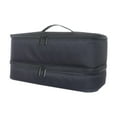 thumbnail image 2 of Bolsa para secador de pelo Estuche de Viaje con asa protectora bolsa de almacenamiento a prueba de polvo Estuche de transporte para viaje de negocios Negro, 2 of 7