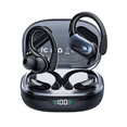 thumbnail image 1 of Auriculares Inalámbricos Deportivos Bluetooth Con Ganchos Negro, 1 of 5