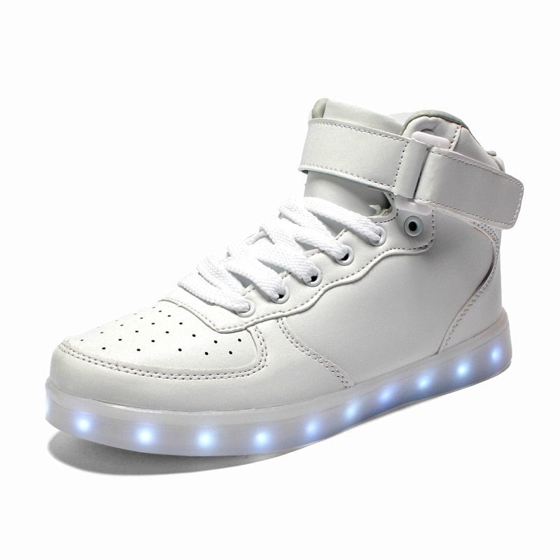 nike light up shoes high tops