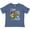 Indigo, variant on Farmer I Rule the Roost Rooster Boys or Girls Baby T-Shirt
