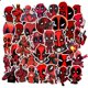 thumbnail image 1 of 10/35/Pcs/Lot Cartoon Marvel Deadpool Stickers Disney Avengers Funny Stickers Luggage Skateboard Laptop Waterproof Sticker ToysChina Gong Bohan LED, 1 of 1