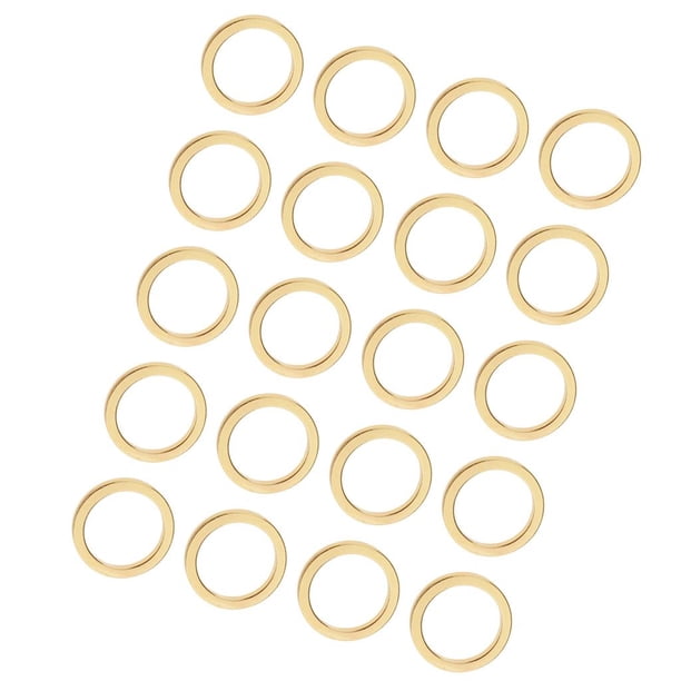 20 Piezas De Joyería Que Encuentran Del Pendiente Para Accesorios Hechos A Joyería Oro perfecl Joyería Encontrar Artesanía