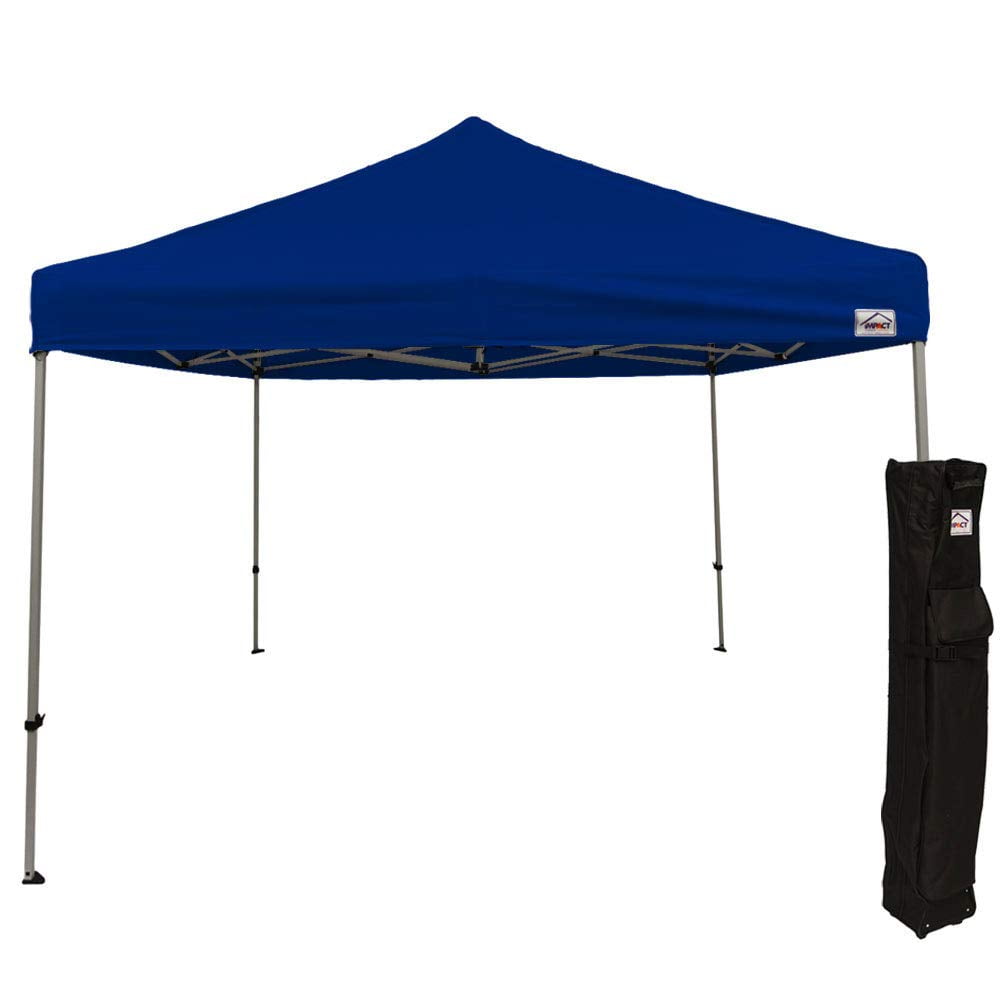 Impact Canopy 10 x 10 Pop Up Canopy Tent, Straight Leg Shelter, Steel