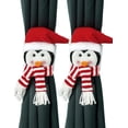 thumbnail image 2 of Set de sujetadores de cortinas navideños, 2 of 4