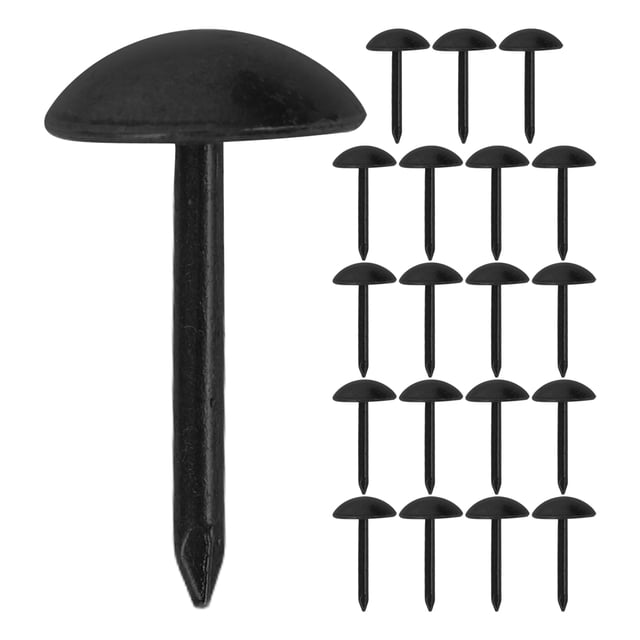 Shisuyan 100pcs Decorative Studs Iron Black For Fastening Interior Design