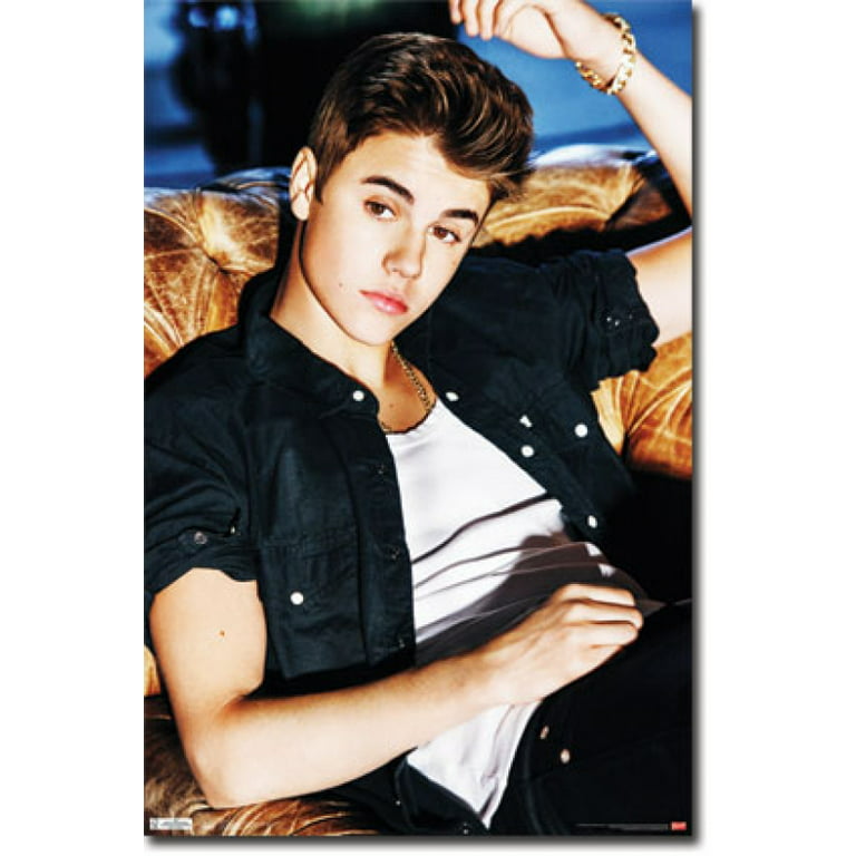 træk vejret Generalife Selskab Justin Bieber - JB Poster Print (24 x 36) - Walmart.com