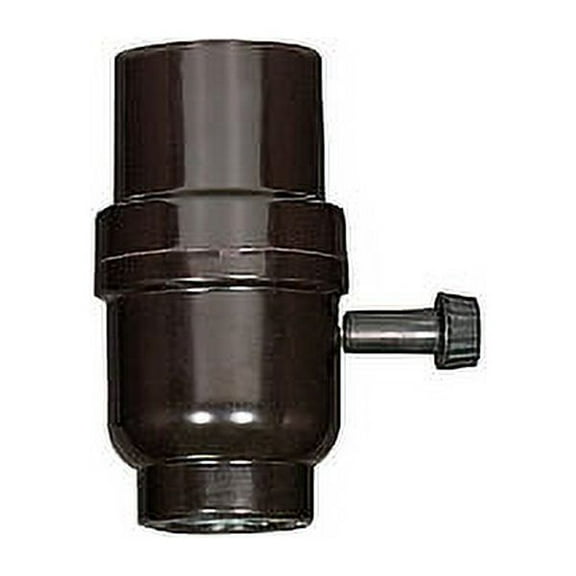 Satco 3 Way Turn Knob with Metal Bushing Socket