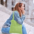 thumbnail image 3 of ifundom Versatile Light Green Knitted Tote Handbag for Daily Use Beach Trips and Casual Outings, 3 of 6