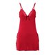 thumbnail image 5 of Conjunto de pijama sexy de satén para mujer: bata y camisón, poliéster, para casa y ocasiones especiales, 5 of 5