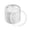 Clear Silver, variant on 100-Pack Disposable Plastic – Heavy Duty Dessert, Appetizer, Small Cake Plates, Ideal for Wedding, Birthday, Party