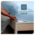 thumbnail image 3 of 2-Pack Fitted Bottom Sheets Twin XL - Premium 1800 Ultra-Soft Wrinkle Resistant Microfiber - Deep Pocket (Twin XL, Light Blue), 3 of 8