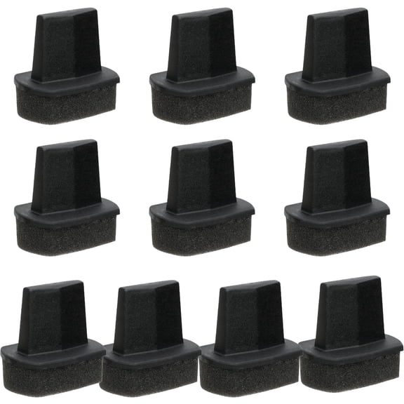 10 Pcs Shine Shoes Sponge Applicators Foam Dauber Shoe Polish Applicator Brush Leather Shoes Boots Care Cloths Suede Cleaner(10 Pcs)