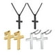 thumbnail image 2 of Elegant 6Set Stainless Steel Pendant Shiny Cross Necklace Fashion Jewelry For Souvenir And Gif, 2 of 2