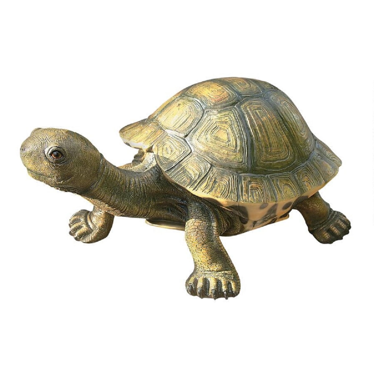 outdoor tortoise statue