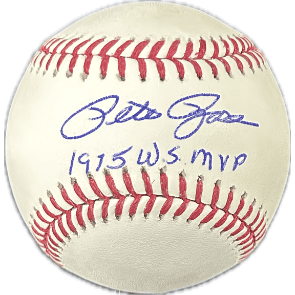 Pete Rose Signed Autographed OML Baseball JSA & Rose Hologram 1975 WS MVP