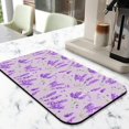 thumbnail image 2 of 2 Pack Washable Rubber Leaves Multicolored Flower Dish Drying Mats for Kitchen Counter Home Large Coffee Bar Pad Accessories and Decor for Utensils Stemware (2pcs 18''x24''+19.5''x12''), 2 of 6