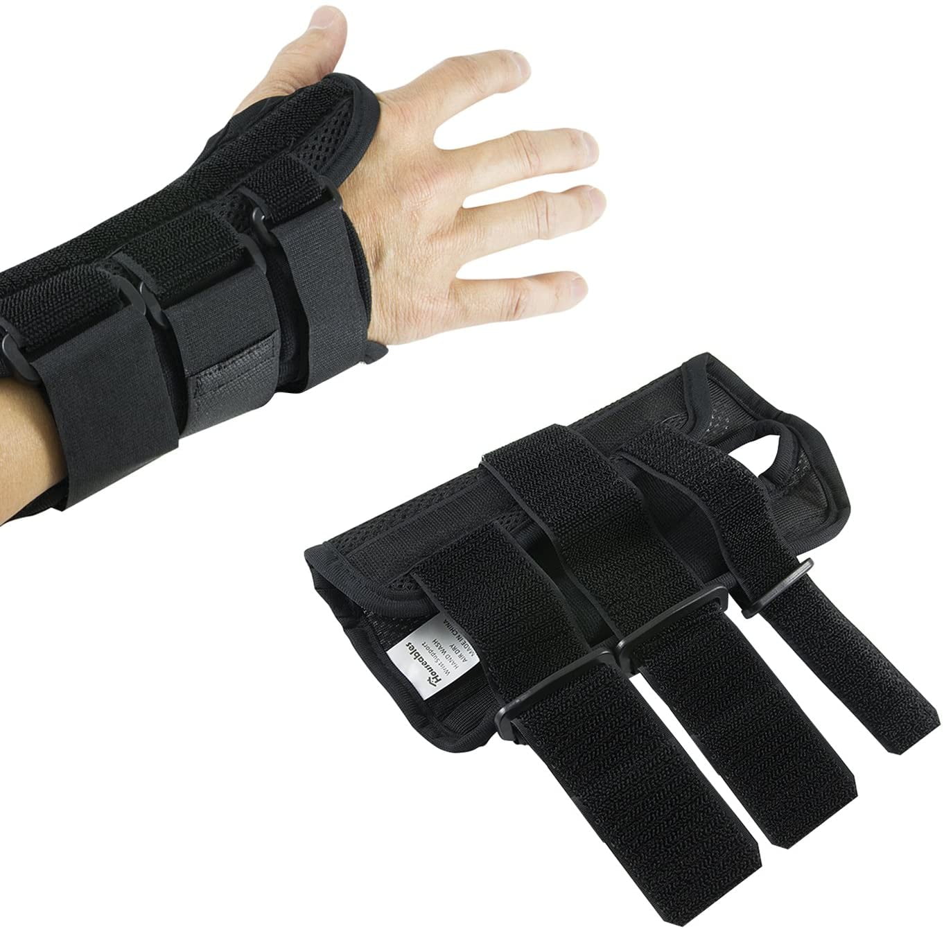 Wrist Brace Pair, Two (2), Small/Medium, Carpal Tunnel, Right and Left Carpel Wrist Support