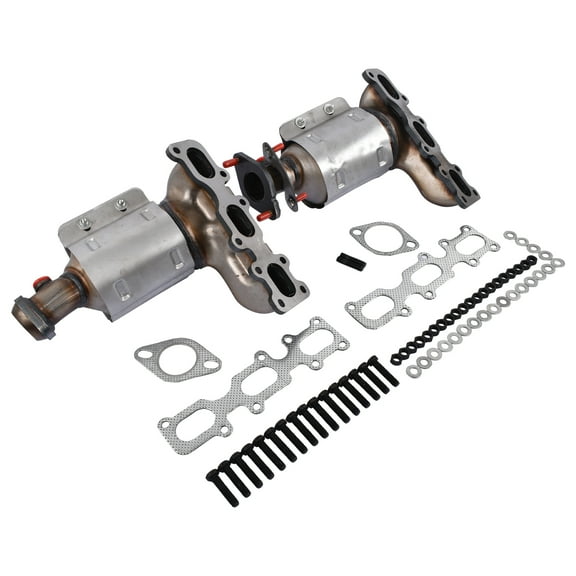 GELUOXI Left Right Catalytic Converters 30584 30585 for Ford Explorer, Lincoln MKS 674-255 674-256