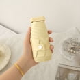 thumbnail image 1 of 1 pieza Mini paraguas plano 60 % de descuento Yuzi amarillo, 1 of 6