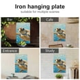 thumbnail image 4 of Vintage Sea Turtle Metal Sign Get Naked Unless You Are Just Visiting Bathroom Quote Tin Signs Retro Plaque Wall Decor Gift For Home Kitchen Office Club Bar Gym 12x8 Inch, 4 of 7