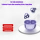 thumbnail image 5 of Pisexur Electronics - Auriculares Bluetooth de oído abierto para hombre, batería de 60 h, Bluetooth 6.0, impermeables, con clip para la oreja, cómodos, adecuados para deportes, trabajo, niños y elect, 5 of 9