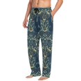 thumbnail image 2 of FORMRS Mens Pajama Pants with Pockets Cotton Sleepwear Lounge Bottoms Sizes S-2XL, Shadowy Forest Pattern, 2 of 7
