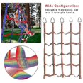 thumbnail image 5 of Indoor/Outdoor Climbing Net (72 Inches x 57 Inches) Playground Freight Net,Swing Climbing Net,Child, 5 of 5