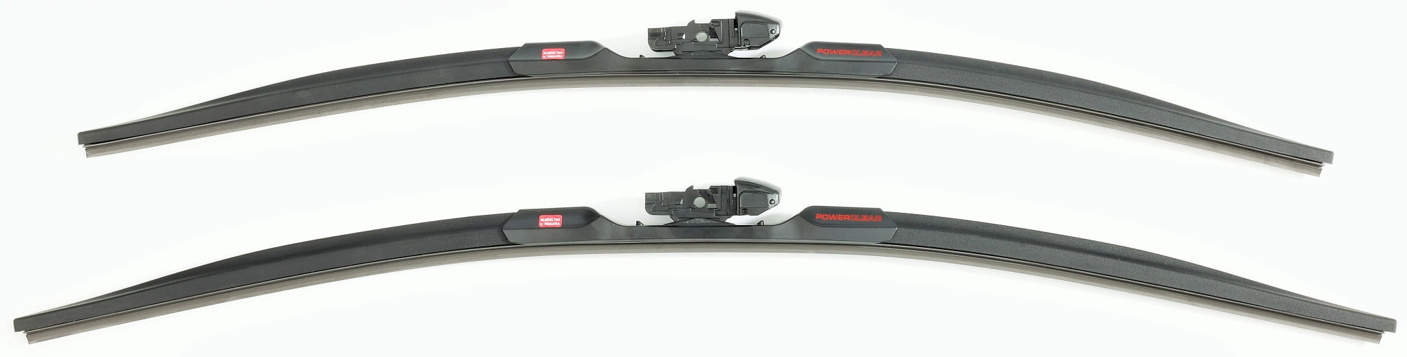 PowerClear by PowerStop PCK-2624-2 Front 26" + 24" Windshield Wiper Blade Set of 2 Pinch Tab For Toyota Tundra, Freightliner Sprinter 2500/3500/3500 XD [Model Specific]